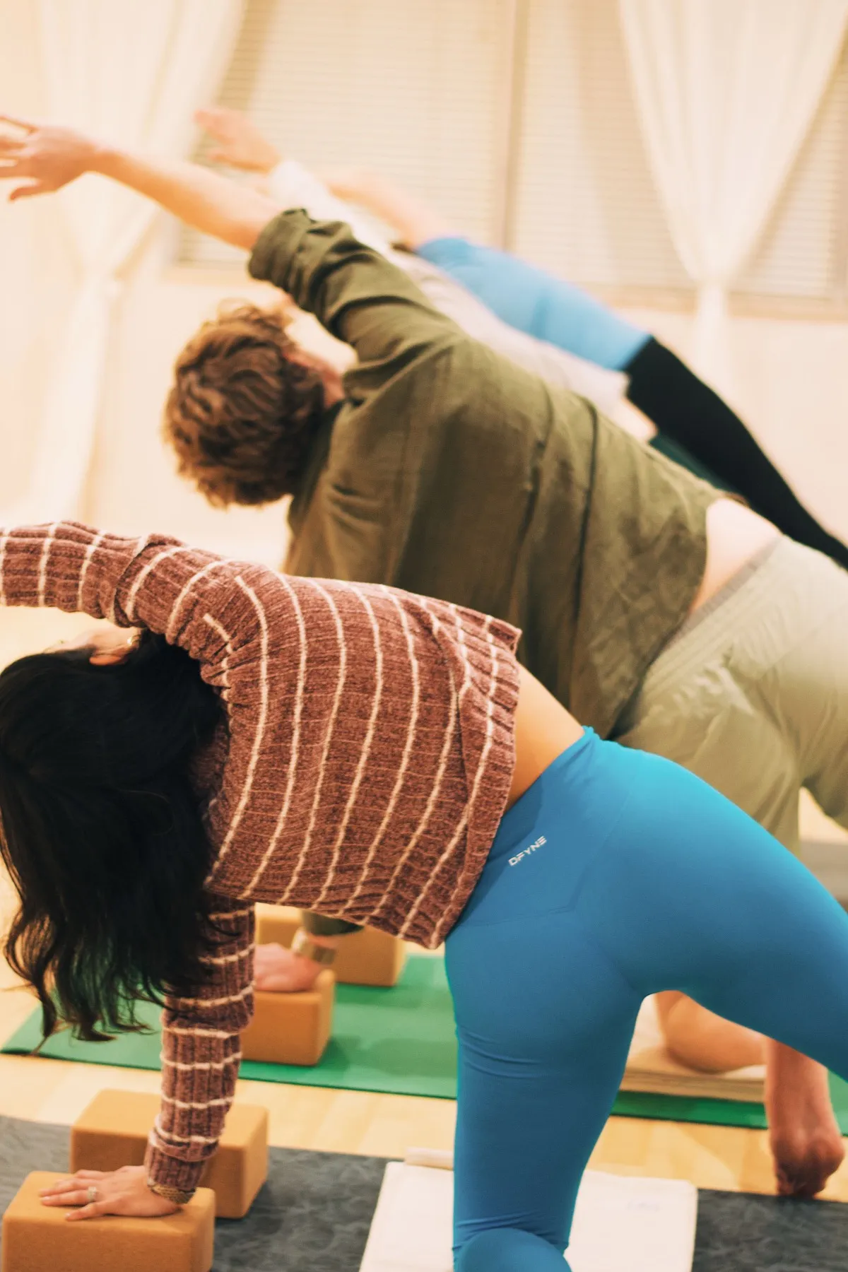 Studio interior with natural lighting